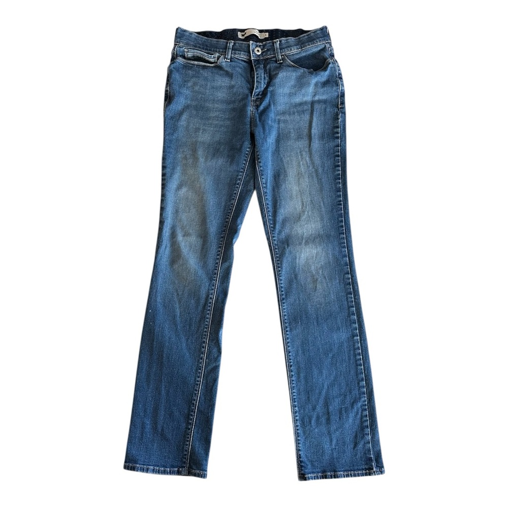Levi's Women's Straight Leg Blue Jeans 525 Perfect Waist